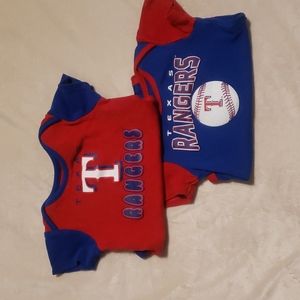 Texas Rangers onsies